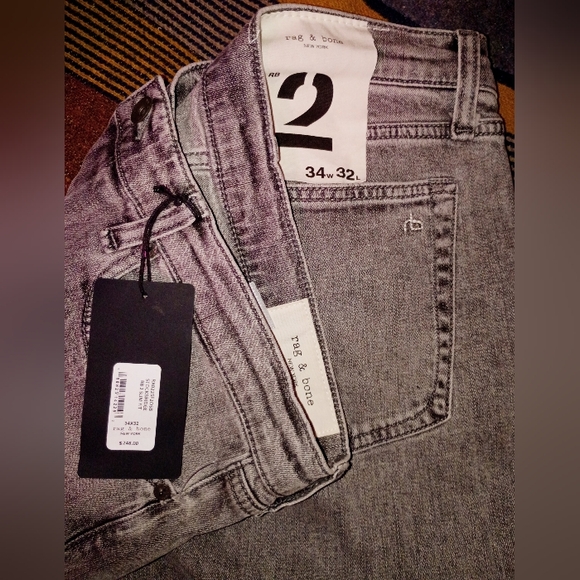 rag & bone Other - Rag & Bone Men's Gray Jeans
